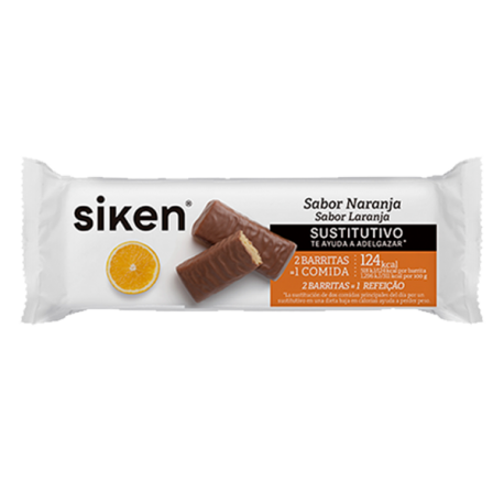 SIKEN FORM BARRITAS SUSTITUTIVAS SABOR NARANJA 