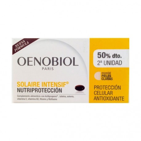 DUPLO Oenobiol Solaire Intensif Nutriprotección 30 Caps. 