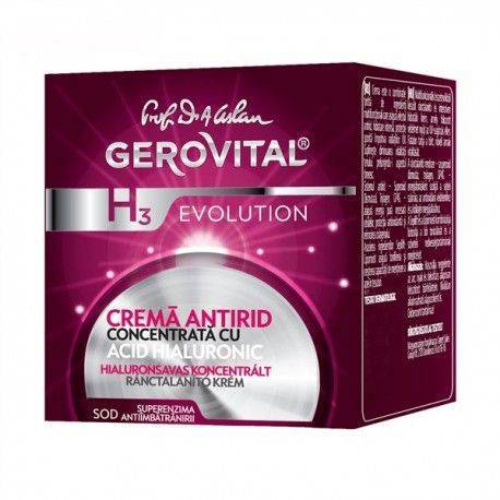 Gerovital H3 Evolution Crema Antiarrugas Ácido Hialurónico 3% 50ml