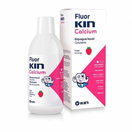 Fluor Kin Colutorio Infantil Calcio 500ml