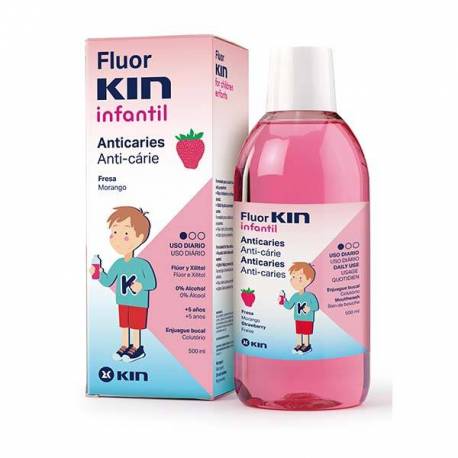 Fluor Kin Enjuague Infantil 500ml