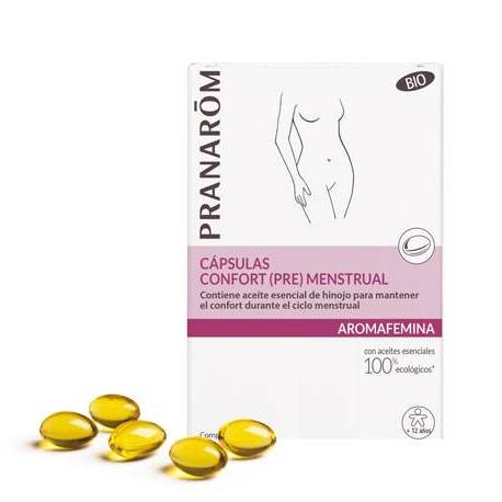 Pranarom Confort (pre) Menstrual Aromafemina 30 Cápsulas