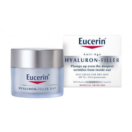 Eucerin Hyaluron-Filler Crema de Día para Piel Seca 50 ml