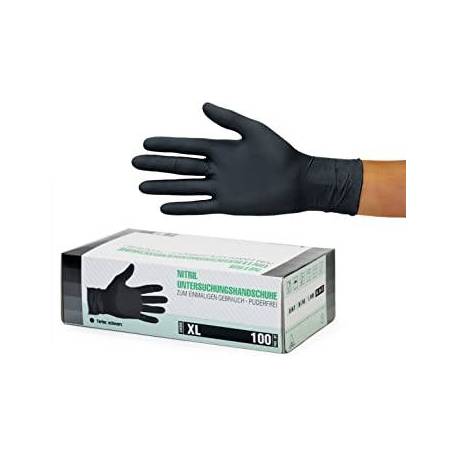Guantes Nitrilo 100 Unidades Talla XL