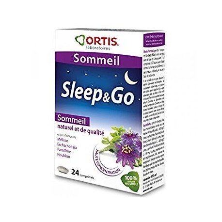 ORTIS SUEÑO SLEEP & GO 24 COMPRIMIDOS