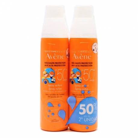 Avene Spray niños SPF50+ 2x200ml