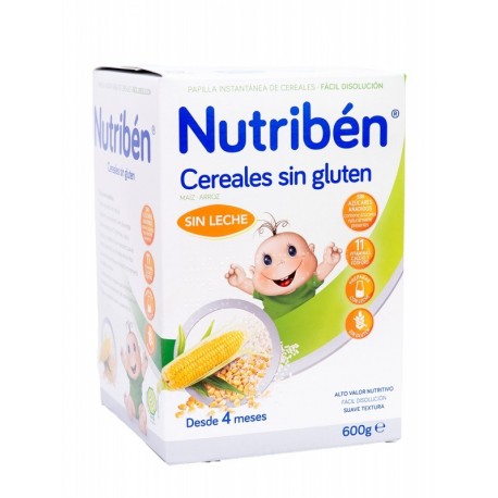 Nutriben Cereales Sin Gluten 600 g