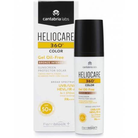 Heliocare 360 Color Gel Oil Free Bronze 50ml