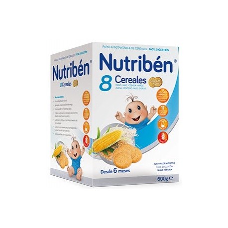 Nutribén 8 Cereales Galletas María 600 g