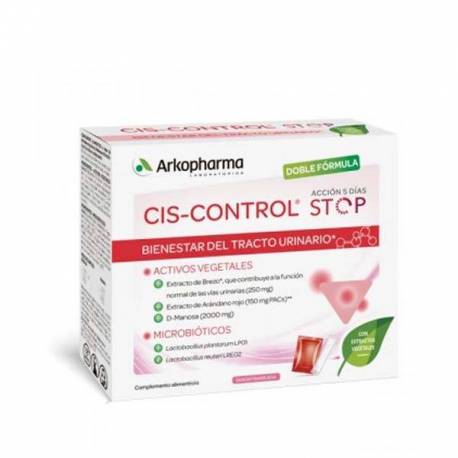 Arkopharma Cis Control Stop 10 Sobres + 5 Sticks Pack