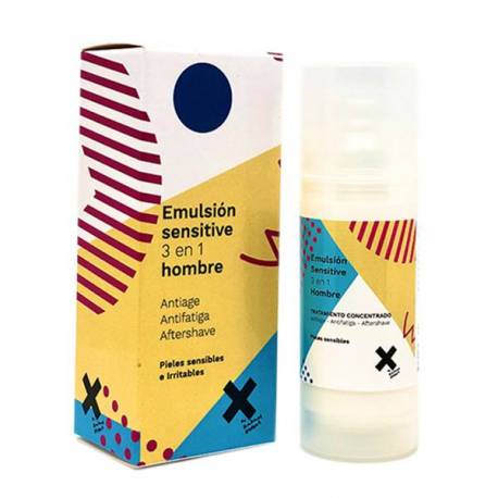 X Emulsion Sensitive 3 en 1 Hombre 50ml