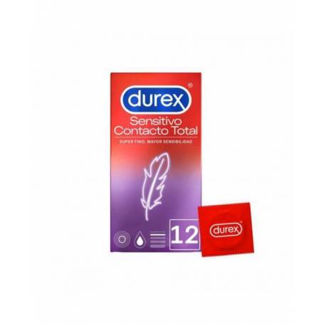 Durex Sensitivo Contacto Total 12 Ud