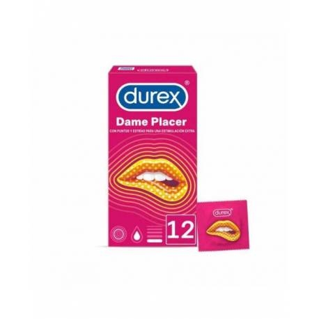 Durex Dame Placer Easy On 12 Unidades