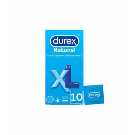 Durex Natural XL 10 Unidades