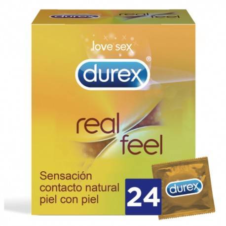 Durex Real Feel 24 Unidades