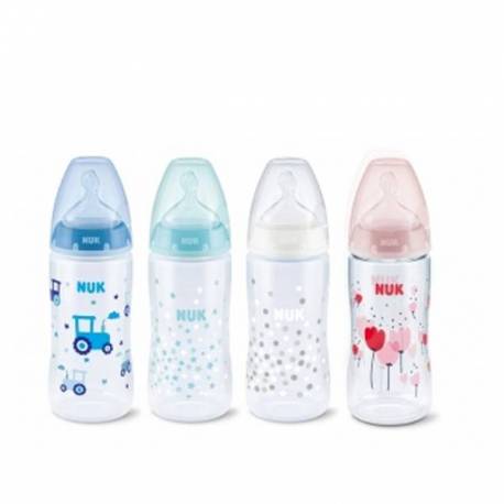 Nuk Biberón FC+ Control De Temperatura PP 0-6 M Silicona 300ml