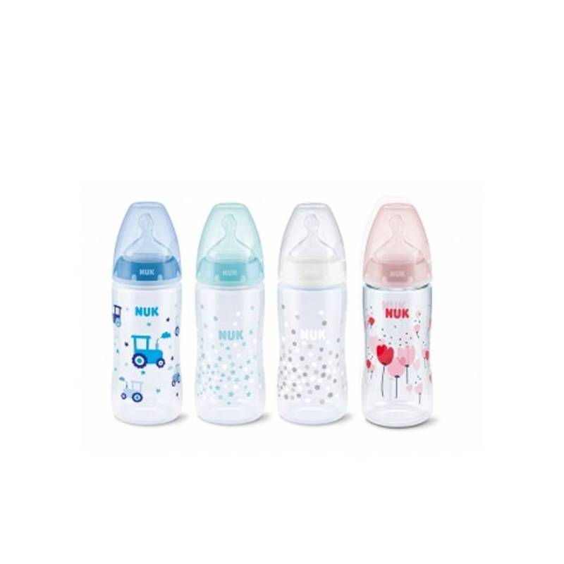 Nuk, Nuk Biberón FC+ Control De Temperatura PP 0-6 M Silicona 300ml,  Farmacias 1000