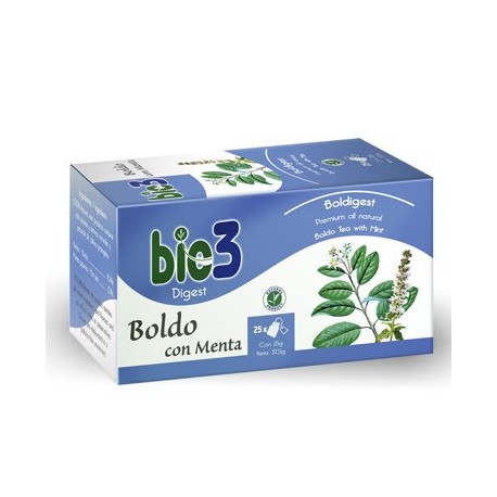 Bie3 Boldo con Menta 25 Bolsitas