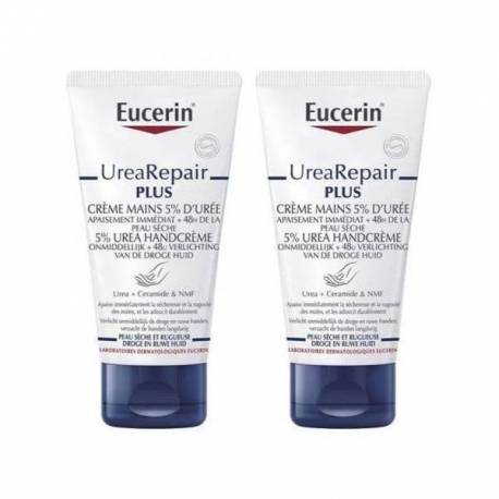 Eucerin Crema de Manos Repair Urea 2x75ml