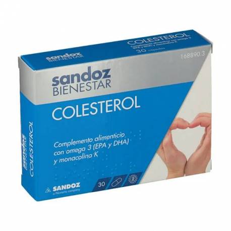 Sandoz Bienestar Colesterol 30 Cápsulas
