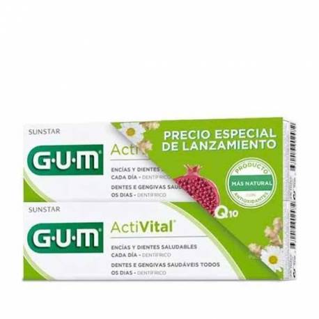 Gum Activital Pasta Dentífrica Duplo 2x75ml