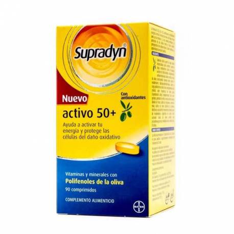 Supradyn Activo 50+ Antiox 90 Comprimido