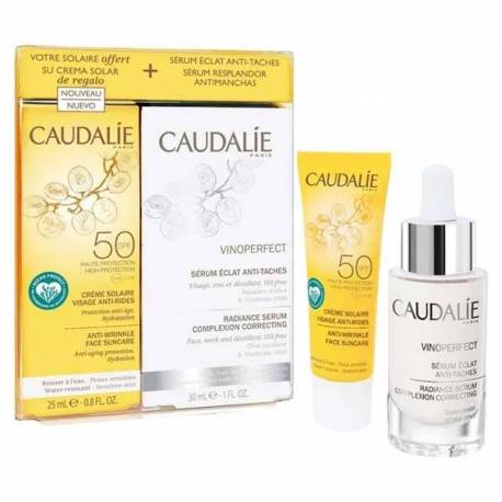 Caudalie Vinoperfect Serum 30ml + Caudalie SPF50 Suncare Duo 25ml