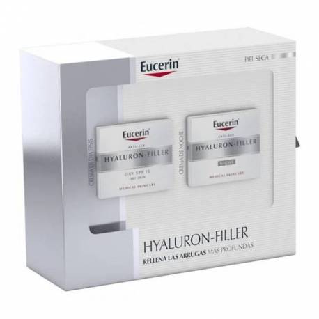 Eucerin Hyaluron Filler Crema Dia Piel seca 50ml + Crema noche 50ml