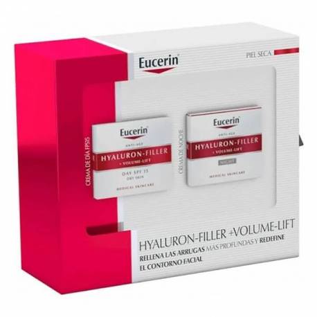 Eucerin Hyaluron-Filler Volume Lift Crema SPF15 50 ml + Crema noche 50