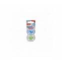 Nuk Freestyle Silicona Azul y Verde 6-18M 2 Unidades