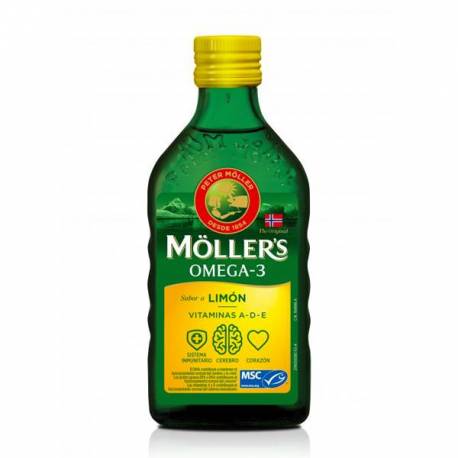 Möller´s Aceite Hígado de Bacalao Omega-3 250ml