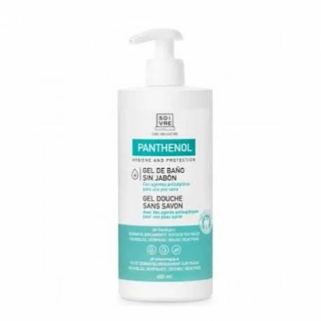 Soivre Panthenol Gel de Baño sin Jabón 600ml