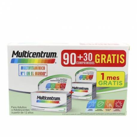 Multicentrum 90 + 30 Comprimidos