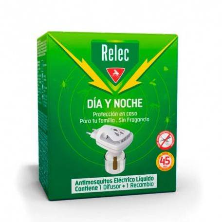 Relec Día y Noche Dispositivo Difusor + Recambio Enchufe