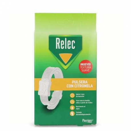 Relec Pulsera Antimosquitos con Citronela