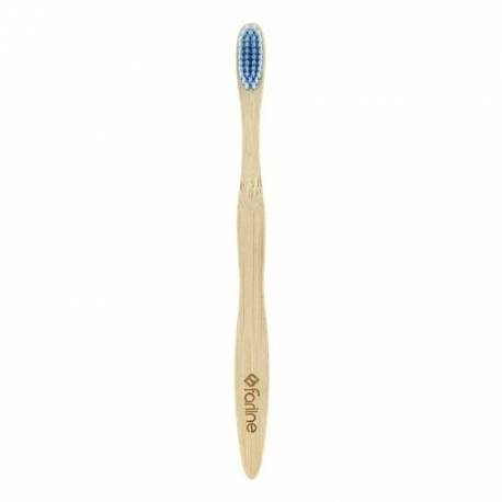 Farline Cepillo Dental de Bambu Azul