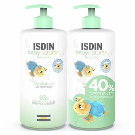 Isdin Baby Naturals Duplo Gel Champú 2x750ml