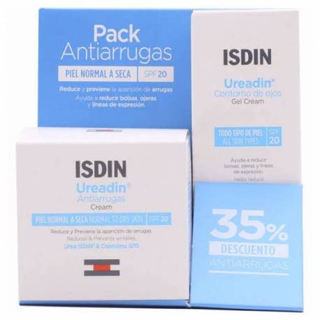 Isdin Pack Antiarrugas Ureadin Crema + Contorno de Ojos