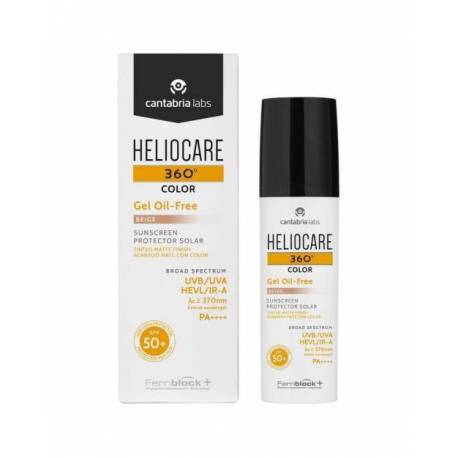 Heliocare 360 Color Gel Oil Free SPF 50+ Beige 50ml