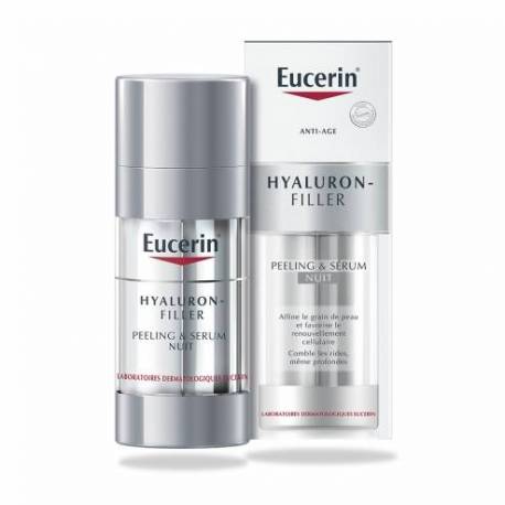 Eucerin Hyaluron Filler Peeling & Serum Noche 30ml