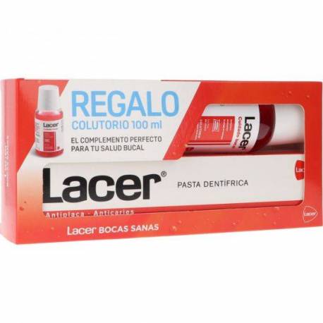 Lacer Pasta Dental 125ml + Colutorio 100ml