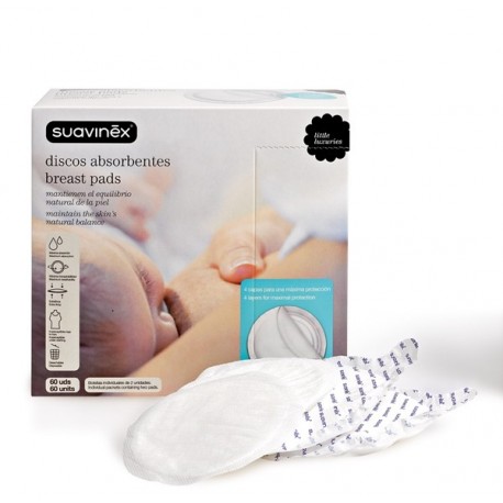 suavinex discos absorbentes 60 uds
