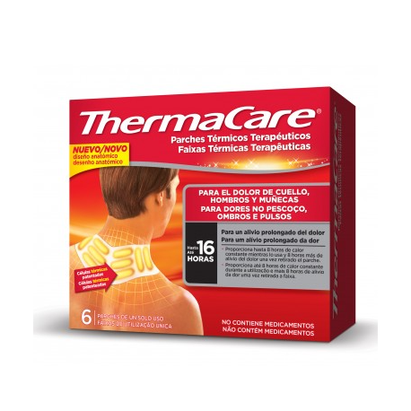 THERMACARE 6 PARCHES TERMICO CUELLO, HOMBROS Y MUÑECAS