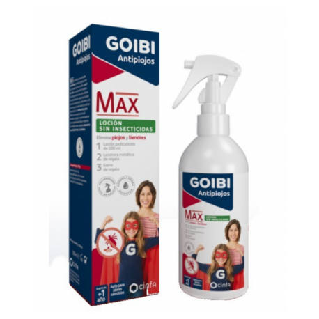 GOIBI ANTIPIOJOS MAX LOCION SIN INSECTICIDAS 200ml