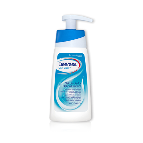 Clearasil Gel Limpiador 3 en 1 200 ml.