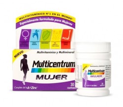 multicentrum mujer 30 comprimidos
