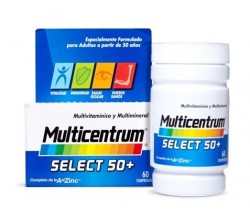 multicentrum select 50+ 30 comprimidos