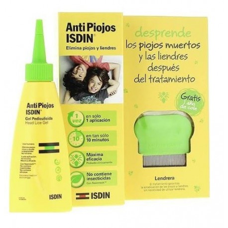 ANTIPIOJOS PACK GEL PEDICULICIDA CON LENDRERA PEDICULICIDA