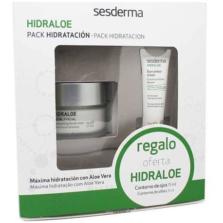 Sesderma Hidraloe Crema Facial 50 ml + Crema Contorno de Ojos 15 ml