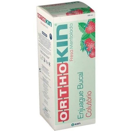 ORTHO KIN FRESA MENTOLA COLUTORIO 500ML